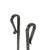 Vintage Five Piece Wrought Iron Fireplace Tool Set For Sale - Image 9 of 10