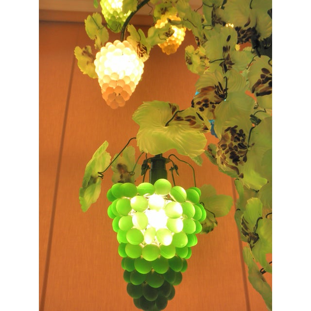 Metal Murano Glass 21-Branch Chandelier from Cesare Toso, 1970s For Sale - Image 7 of 10