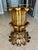 Italian Gilt Metal Hollywood Regency Side Table Table For Sale - Image 4 of 12