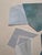 Abstract "Im Blue 1" Original Mixed-Media Collage on Paper by Zac Woodiel For Sale - Image 3 of 7