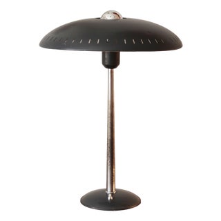 Grey Table Lamp by Louis Kalff for Philips, 1950s For Sale