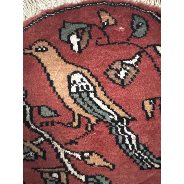 Small Middle Eastern Round Rugs, 1970s, Set of 3 For Sale - Image 6 of 10