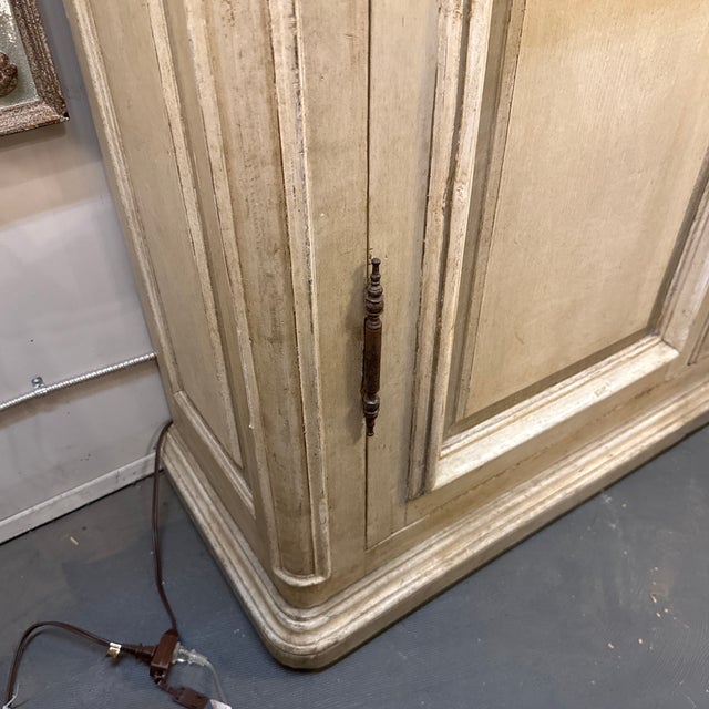 19th Century French Painted Bibliothèque For Sale - Image 9 of 12