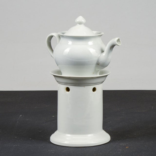 Teapot with Candleholder by R. Ginori, Set of 3 For Sale - Image 3 of 10