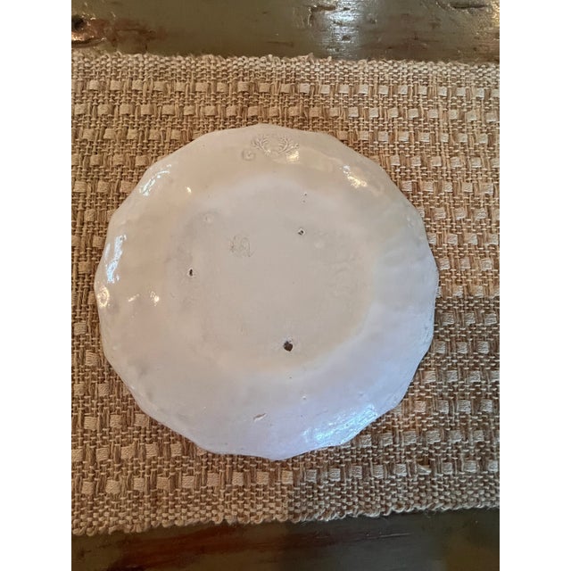 Ceramic Astier De Villatte Adélaïde Handmade French Dinner Plates - Set of Three For Sale - Image 7 of 10