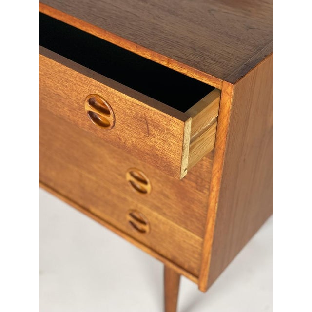 Scandinavian Teak Chest of Drawers, 1960s For Sale - Image 6 of 10