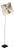 Large Area 160/210 Floor Lamp by Mario Bellini for Artemide, Italy, 1974 For Sale
