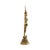 Thai Artist, Standing Buddha, 1800s, Bronze and Gold Leaf For Sale - Image 6 of 11