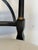 Set of Ten Regency-Style Ebonized Dining Chairs With Linen Seats For Sale - Image 11 of 16