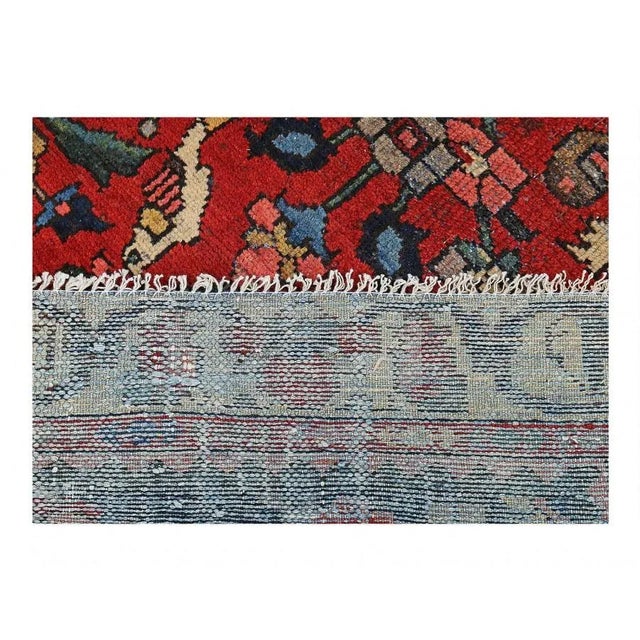 Traditional 1950s Pasargad Persian Hand Knotted Antique Bakhtiari Rug For Sale - Image 3 of 3