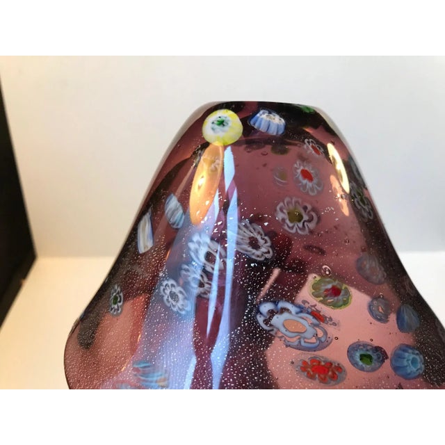 Mid-Century Millefiori Murano Glass Bowl, 1970s For Sale - Image 6 of 10