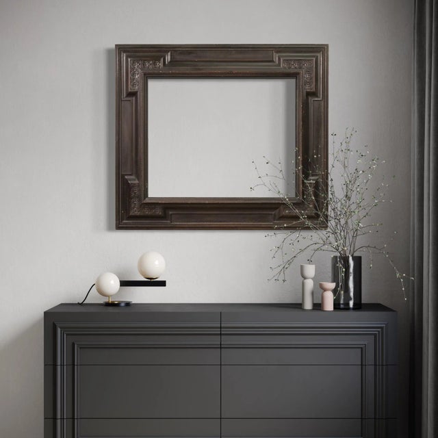 20th Century French Wooden Frame, 1970s For Sale - Image 14 of 16