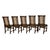 Antique 19thC Set 6 Carved Caned Jacobean Barley Twist Walnut Dining Chairs 1870 For Sale - Image 12 of 18