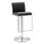 Amalfi Black Steel Adjustable Bar Stool For Sale