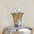 Mid-Century Modern Petite Italian Chrome + Murano Glass Table Lamp, 1950s - 2 Available For Sale - Image 3 of 12