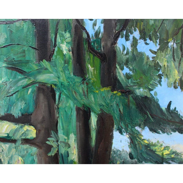 Corsican Chestnut Trees by Charles Kvapil, 1933 For Sale - Image 10 of 18