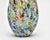 Mid-Century Modern Murano Millefiori Glass Vase With Dual-Point Crown Rim For Sale - Image 3 of 11