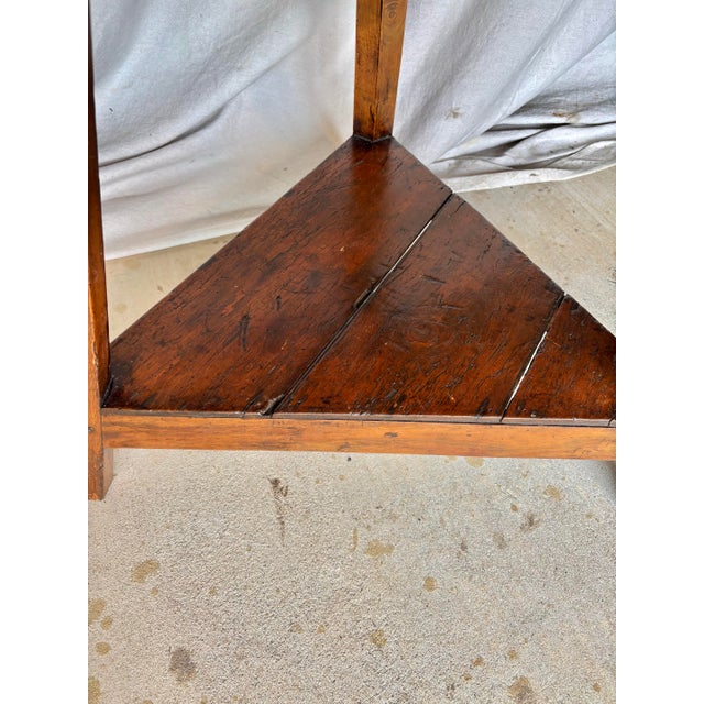 19th Century English Pine Cricket Table For Sale - Image 11 of 12