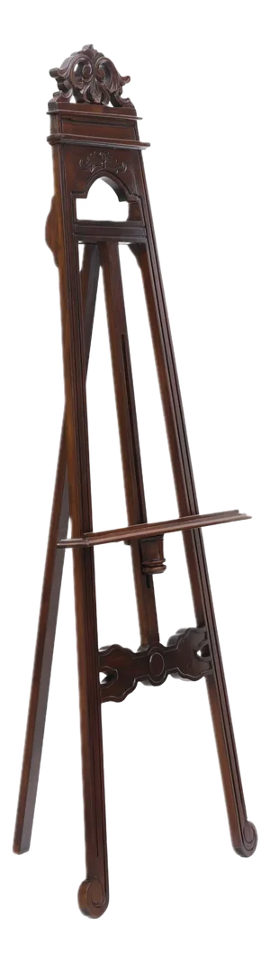 George III Style Mahogany Easel