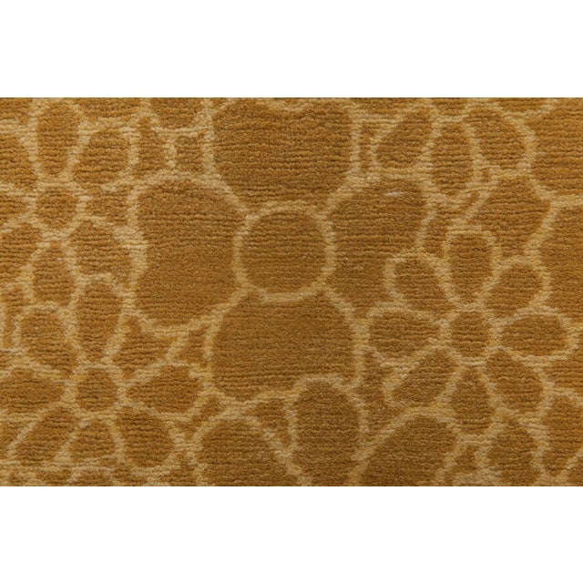 Contemporary Tibetan handmade silk and wool rug by Doris Leslie Blau. Size: 4'0" × 6'0" (121 × 182 cm). This gorgeous...