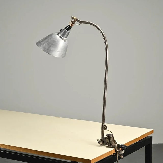 Typ 113 Clamp Lamp by Curt Fischer for Midgard, 1930 For Sale - Image 9 of 13