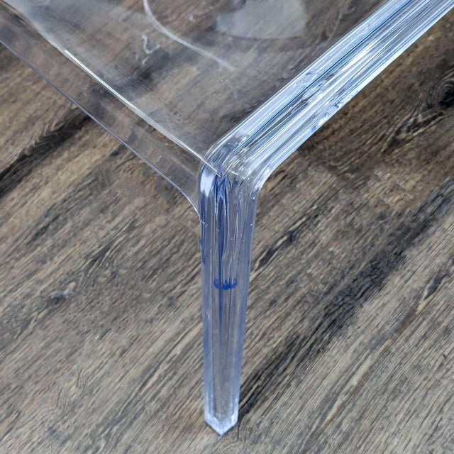 Transparent Cb2 Bolla Clear Acrylic Dining Chair For Sale - Image 8 of 8