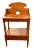 Lexington Cherry Table Americana Style Vintage Stand Pull Out Drawer For Sale