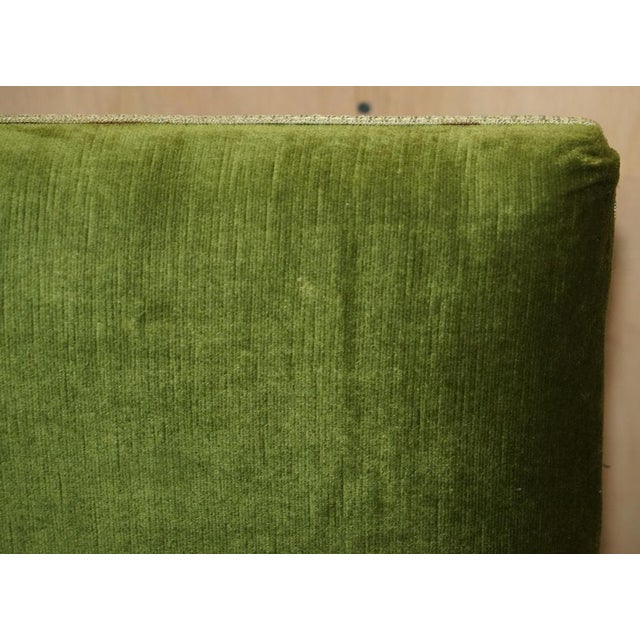 Brown Antique Victorian Green Desk Chair from Edward & Roberts For Sale - Image 8 of 18