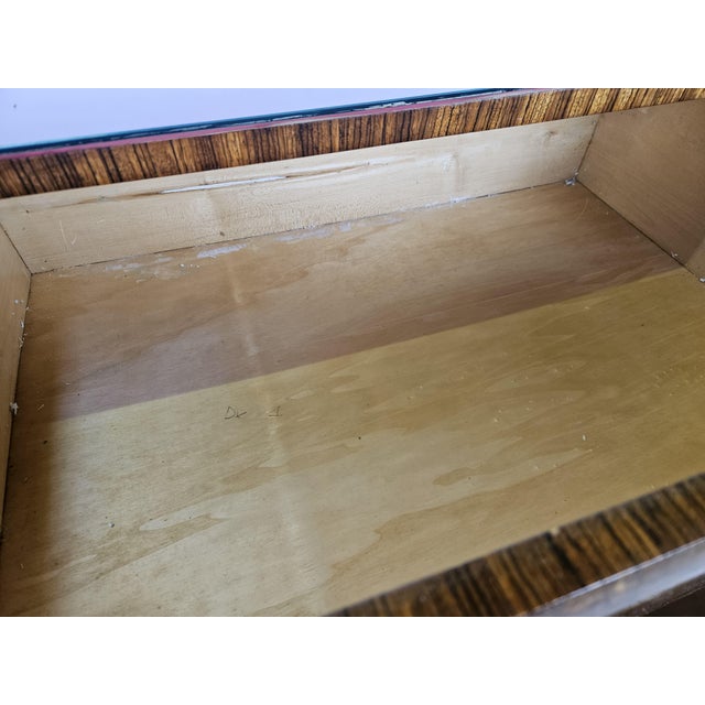 Vintage Chest of Drawers with Glass Top, 1950 For Sale - Image 16 of 18