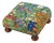 Klimt Flowers Tapestry Footstool For Sale