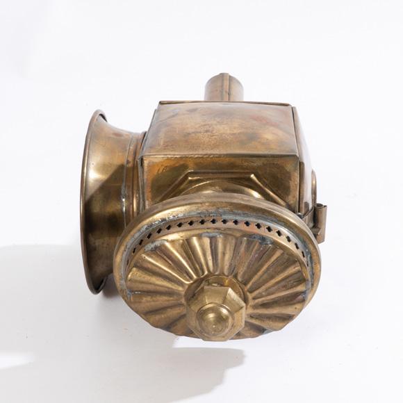 Late 19th Century Pair of Brass Limehouse Lamp Co. Carriage Lamps For Sale - Image 6 of 6