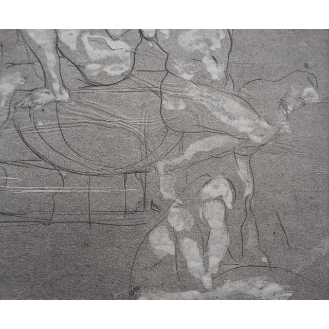 Auguste Rodin: Group of Shadows, Engraving For Sale - Image 5 of 7