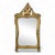 Glass Regency Mirror with Gilded Wood Pediment For Sale - Image 7 of 7