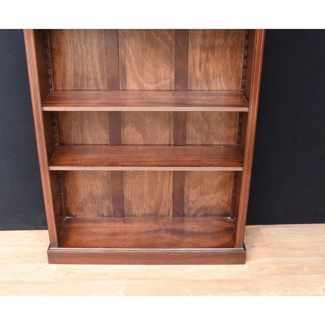 2000 - 2009 Sheraton Open Front Bookcase Inlay For Sale - Image 5 of 14