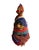 African Vintage African Beaded Fali Namji Twin Fertility Dolls Cameroon 10.5" H For Sale - Image 3 of 6