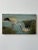 Victorian Antique Victorian Oil on Canvas Marsh Scene of Stork Delivering Baby, Circa 1880s For Sale - Image 3 of 15