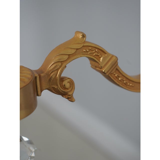 Pair of Laudarte Italian Four-Light Candelabra Lamps For Sale - Image 11 of 15