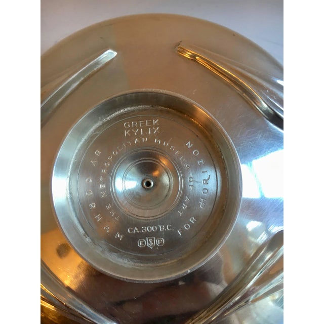 Gorham Silver Plate Greek Kylix Bowl For Sale - Image 4 of 8