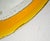 Glass Mid-Century Modern Wall Mirror in Yellow Glass by Cristal Art, Italy, 1960 For Sale - Image 7 of 18