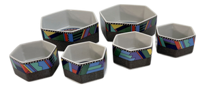 Apero Bowls Metropol by Barbara Brenner for Rosenthal, 1990s, Set of 6