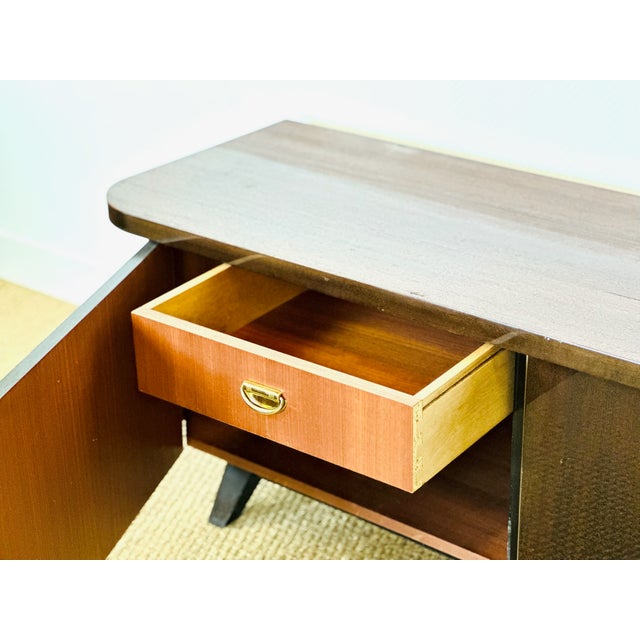 Vintage Varnished Sideboard, 1960 For Sale - Image 10 of 12