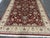 Red 9ft 2in X 11ft 10in Kashan Persian Wool Area Rug For Sale - Image 8 of 12