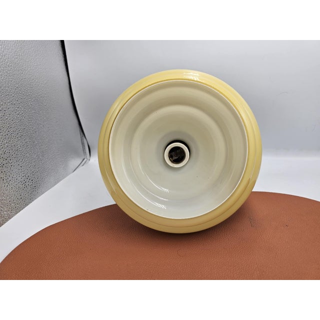 Art Deco Brass Ceiling Lamp, 1920s For Sale - Image 4 of 5