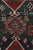 Tribal Antique Shirvan Geometric Red and Blue Wool Runner For Sale - Image 3 of 7