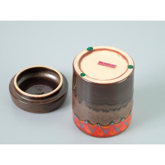Mid-Century Ceramic Silberdistel Jar from Scheurich, 1970s For Sale - Image 15 of 17