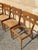 Mid-Century Modern Vintage Heywood Wakefield MCM Dog Bone Maple Dining Room Chairs - Set of 4 For Sale - Image 3 of 10