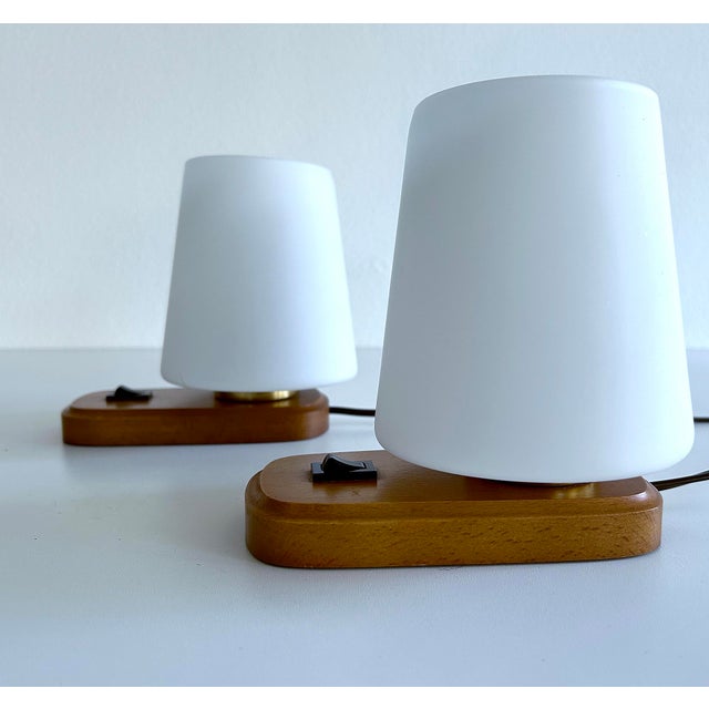 1970s Vintage Danish Table Lamps, Set of 2 For Sale - Image 5 of 15