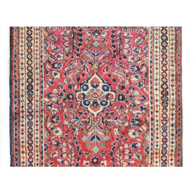 Tribal Early 20th Century Sarouk Rug For Sale - Image 3 of 10