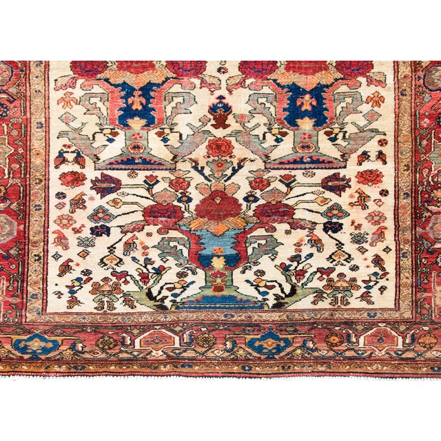 Early 20th Century Persian Senneh Rug For Sale In Chicago - Image 6 of 16