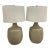 Pair Uttermost Ceramic Lamps For Sale
